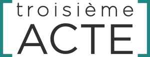 Logo de la société troisième[ACTE] en noir